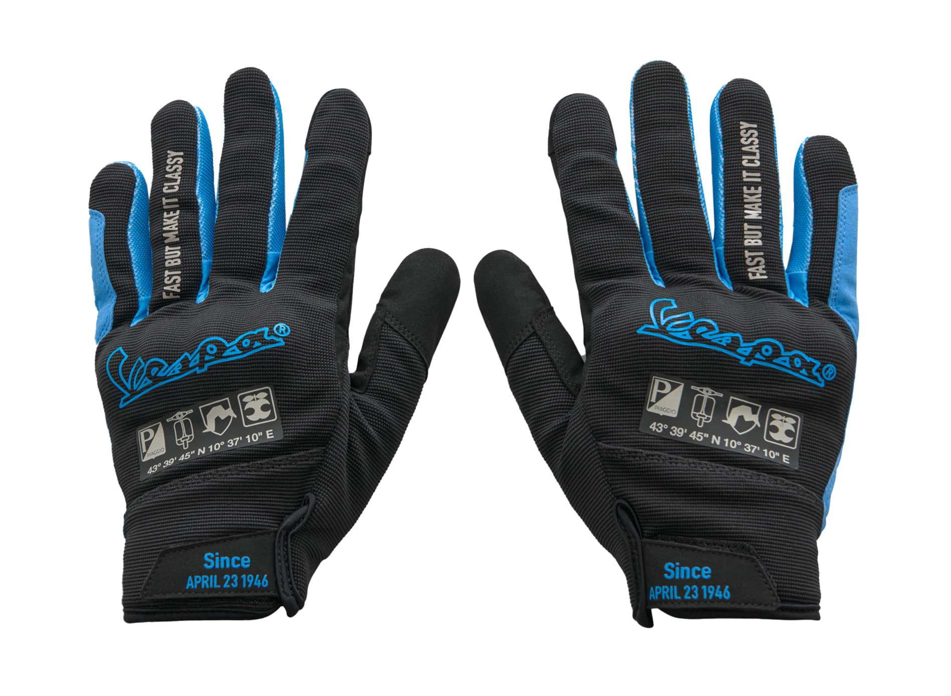 Bild von Handschuhe "Vespa DEC", Farbe Black/Blue