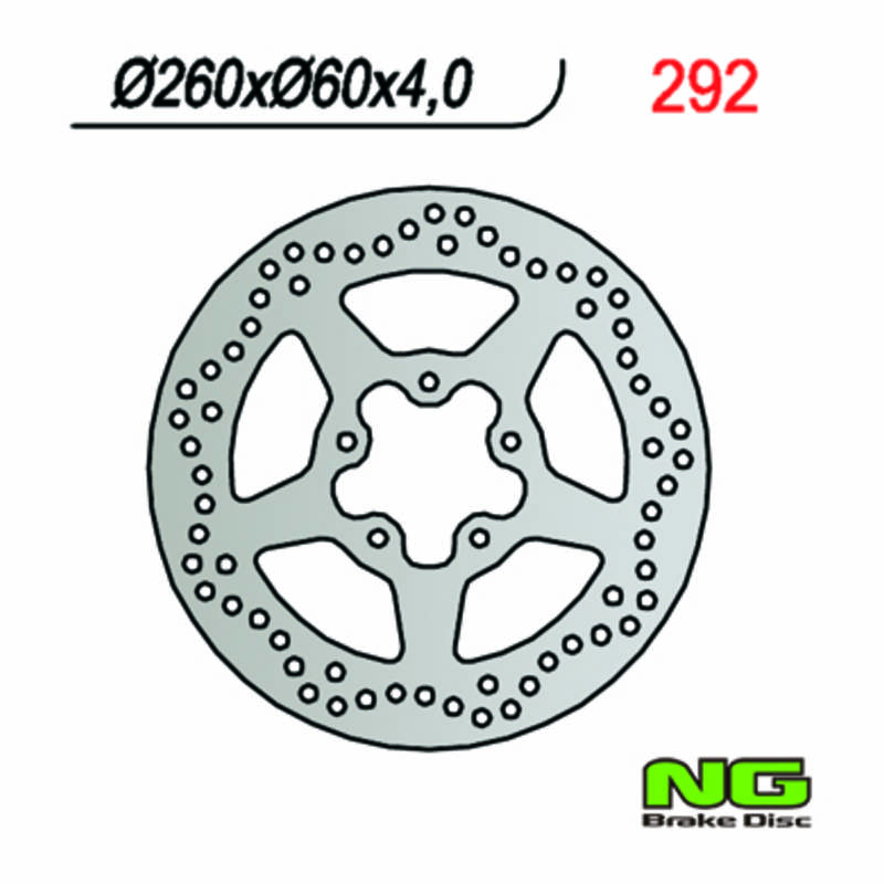 Bild von Bremsscheibe NG Brake Disc 260/60/4mm, 5 Loch