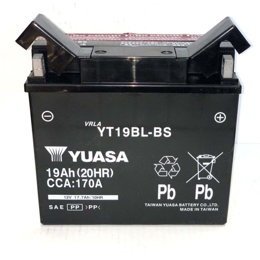 Bild von AGM-Batterie Yuasa YT19BL-BS, wartungsfrei