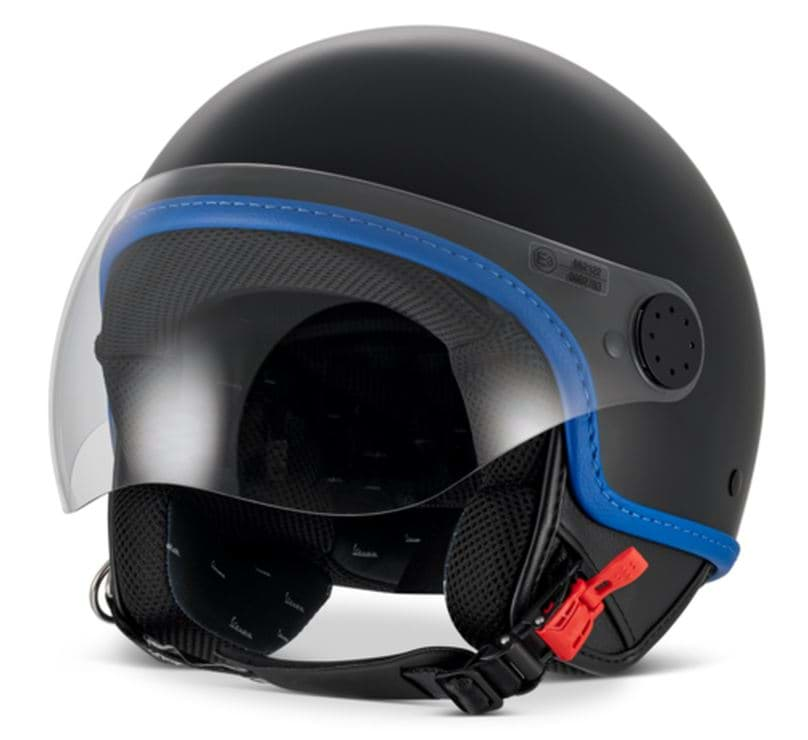 Bild von Jethelm Vespa Visor 4.0 DEC, Farbe Schwarz matt