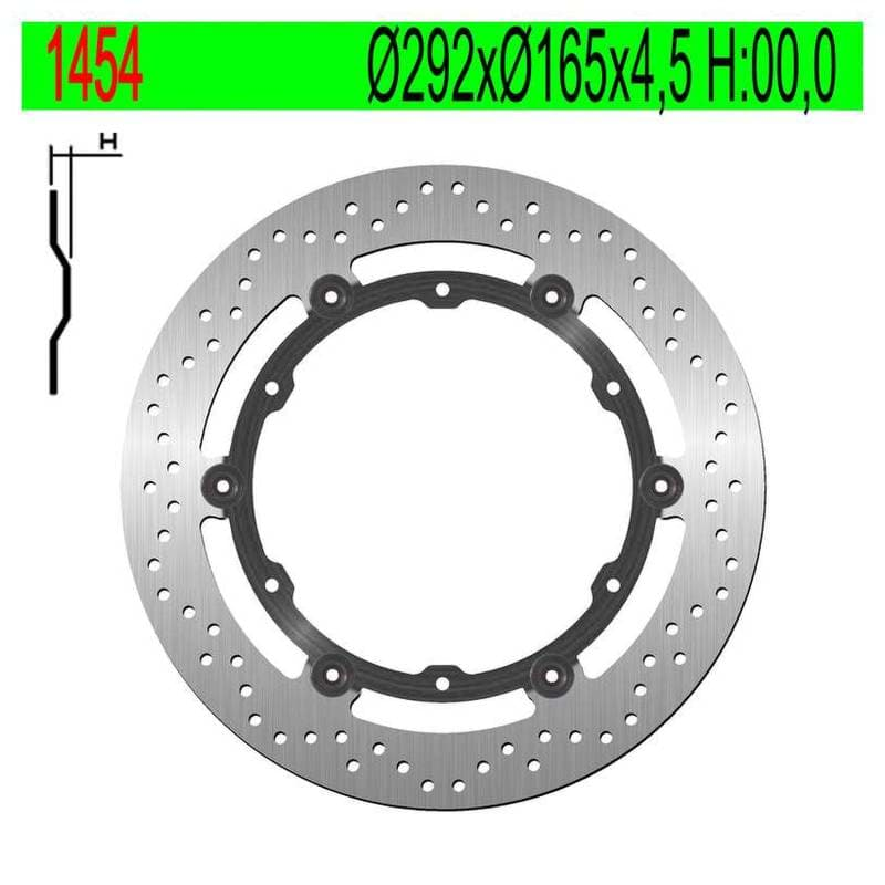 Bild von Bremsscheibe NG Brake Disc 292/165/4.5mm, 6 Loch