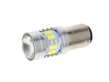 Bild von LED-Scheinwerferbirne 6V, weiss, Sockel BA15D (12 Pin)