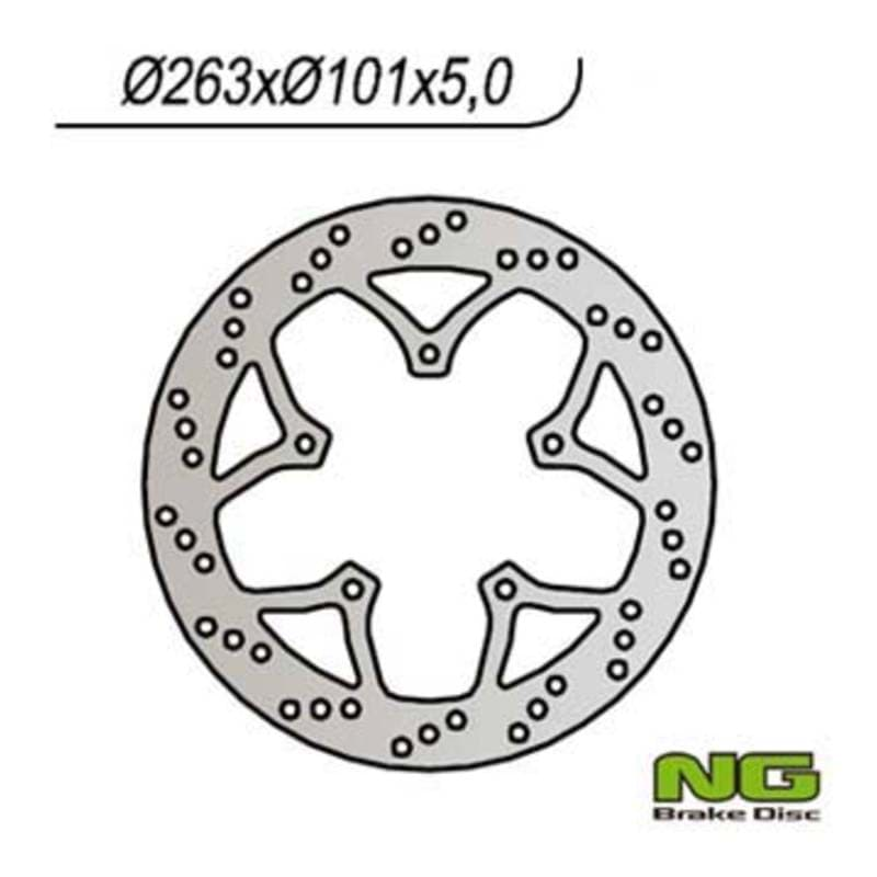 Bild von Bremsscheibe NG Brake Disc 263/101/5mm, 5 Loch