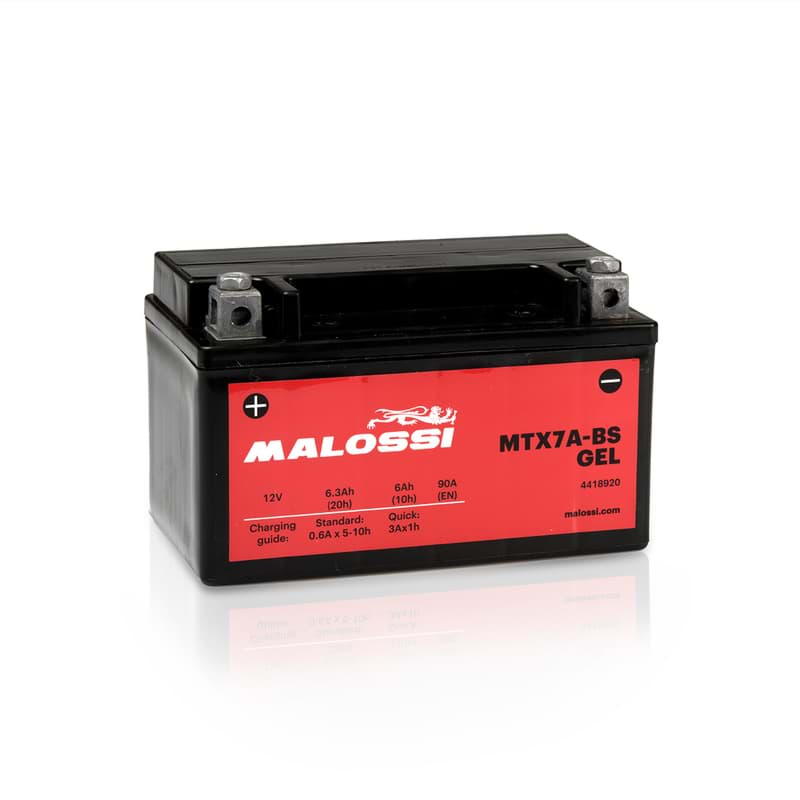 Bild von Gel-Batterie Malossi YTX7A-BS-GEL/MTX7A-BS, wartungsfrei