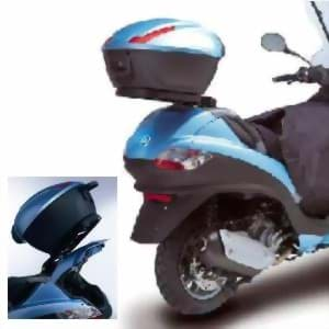 Bild von Top-Case + Träger Piaggio MP3, Farbe Weiss Perla 566