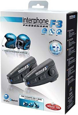 Bild von Interphone Cellular Line F3 Passenger, Twinpack