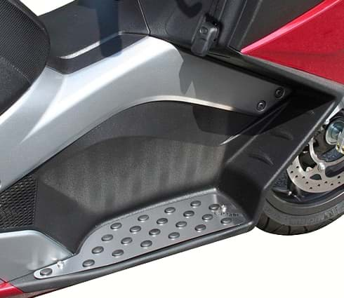 Bild von Fussraumabdeckungen Gilera GP-800, Inox