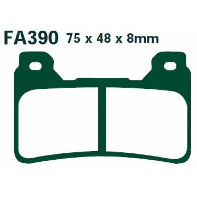 Bild von Bremsbeläge EBC Brakes", Sinter (Paar)"